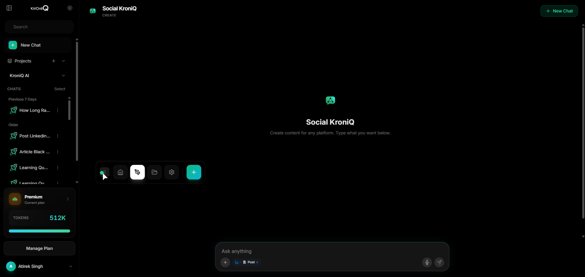 KroniQ AI gallery image