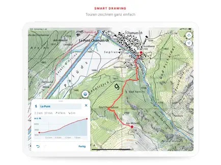 Swisstopo 앱 - 최고 품질의지도로 스위스의 숨겨진 보석을 탐험하십시오 미디어 4
