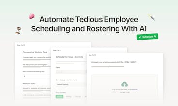 Employee Scheduling AI gallery image
