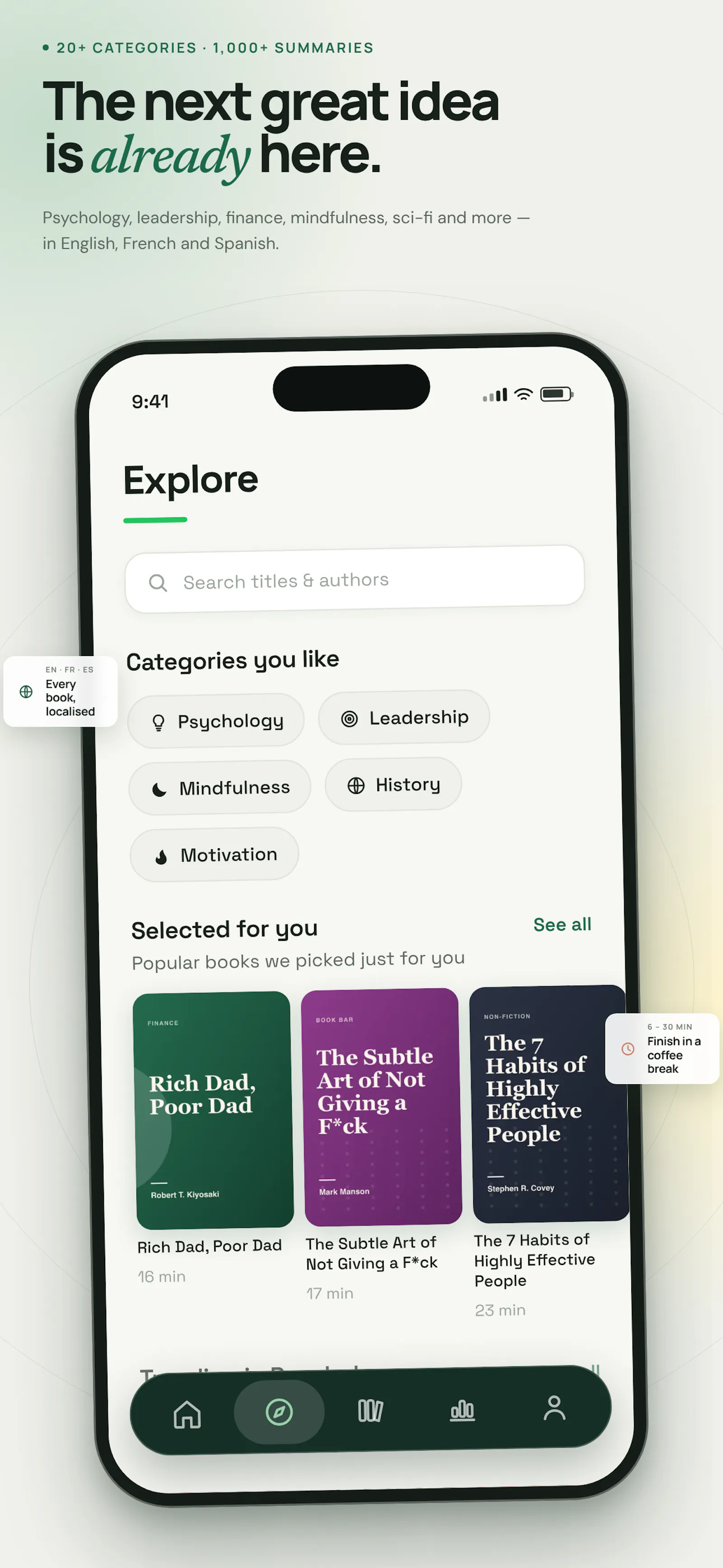 10K Books: 10K Books. 10 Minutes a Day. screenshot 8