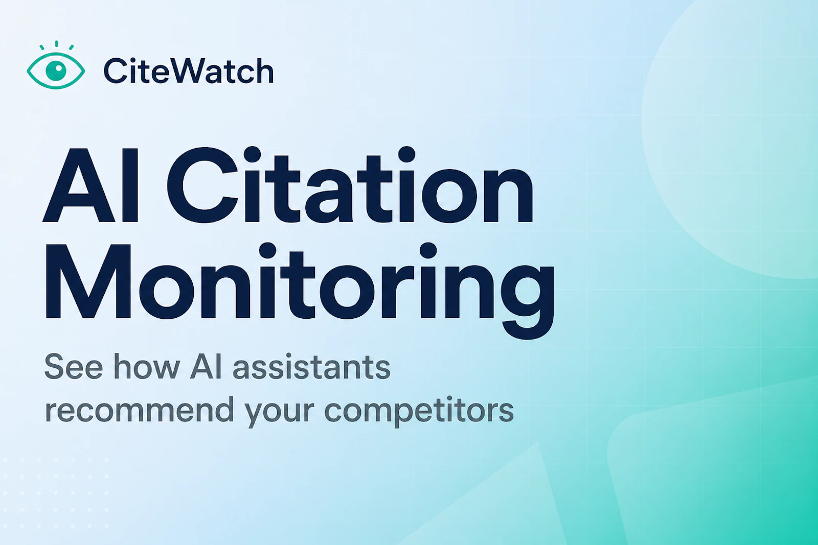 CiteWatch screenshot 1