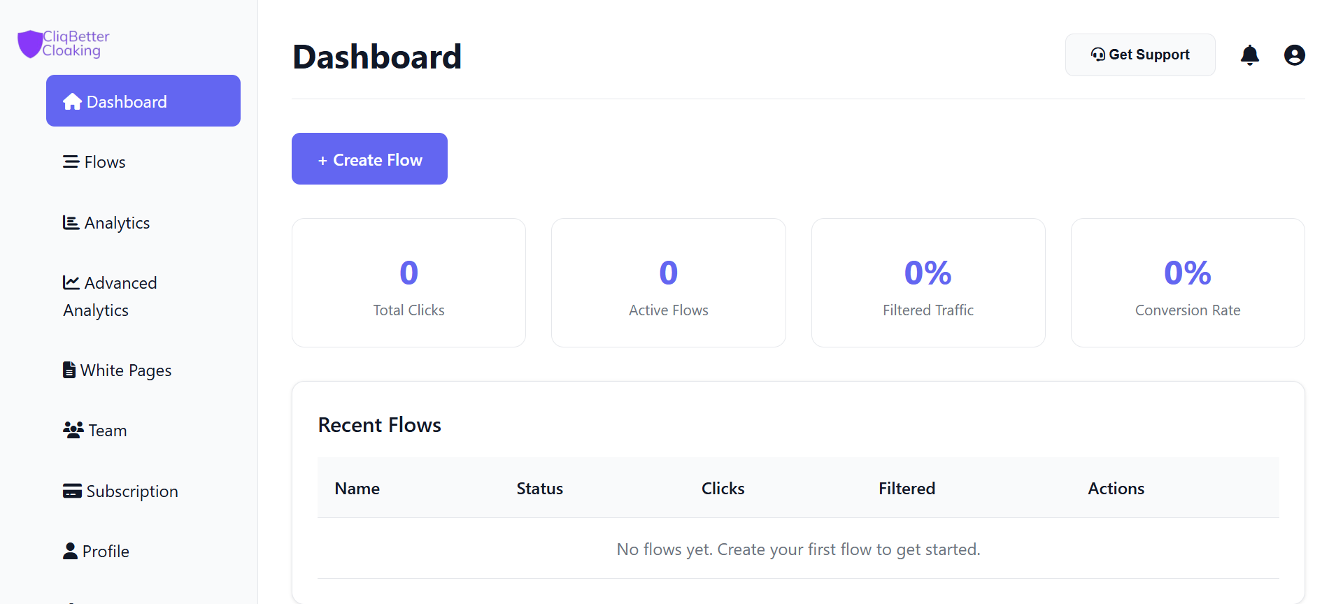 CliqBetter Cloaking - Main product screenshot demonstrating key features and user interface