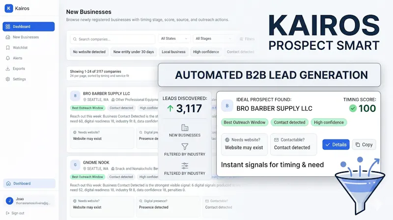 Kairos screenshot 2
