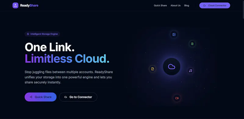 ReadyShare screenshot 1
