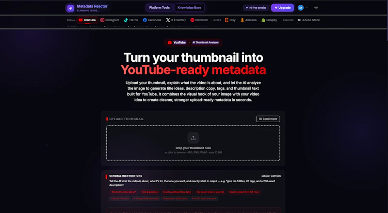 Metadata Reactor screenshot 16