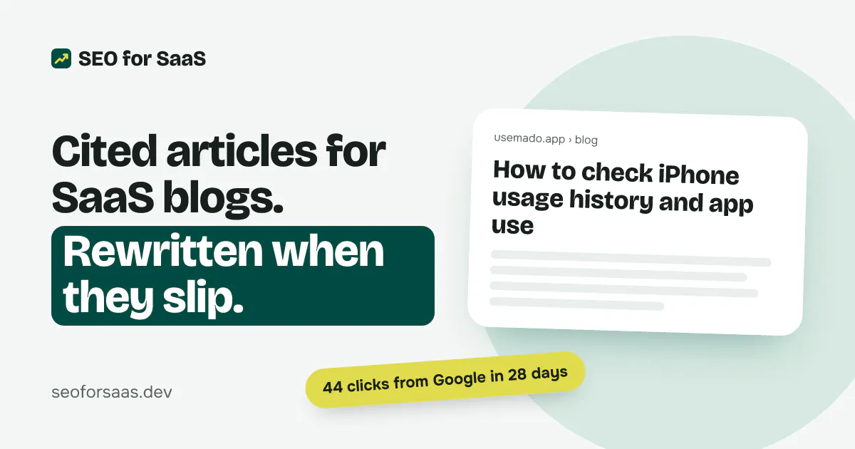SEO for SaaS gallery image