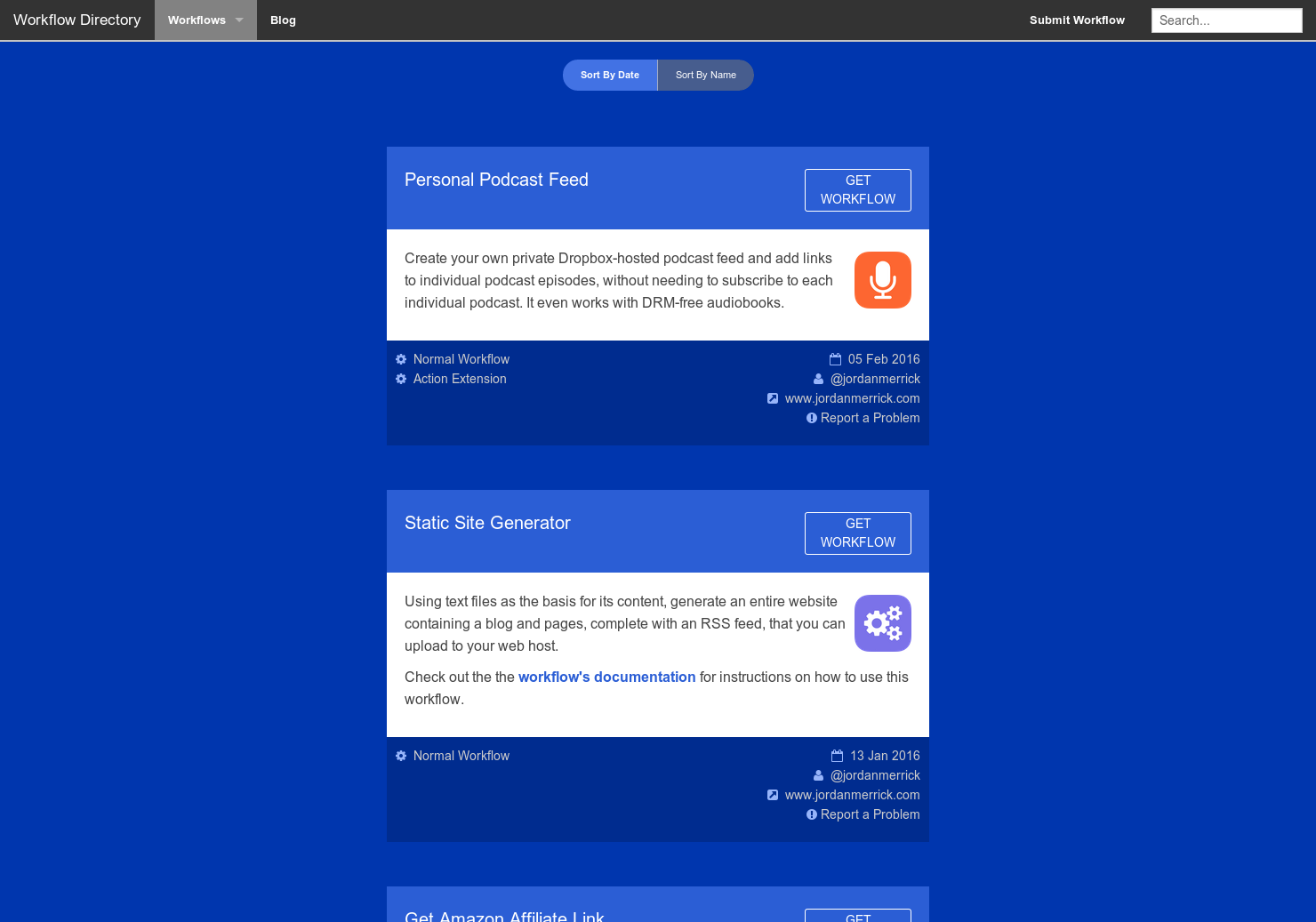 Workflow Directory gallery image