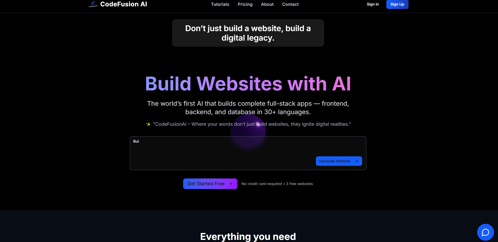 CodeFusion AI logo