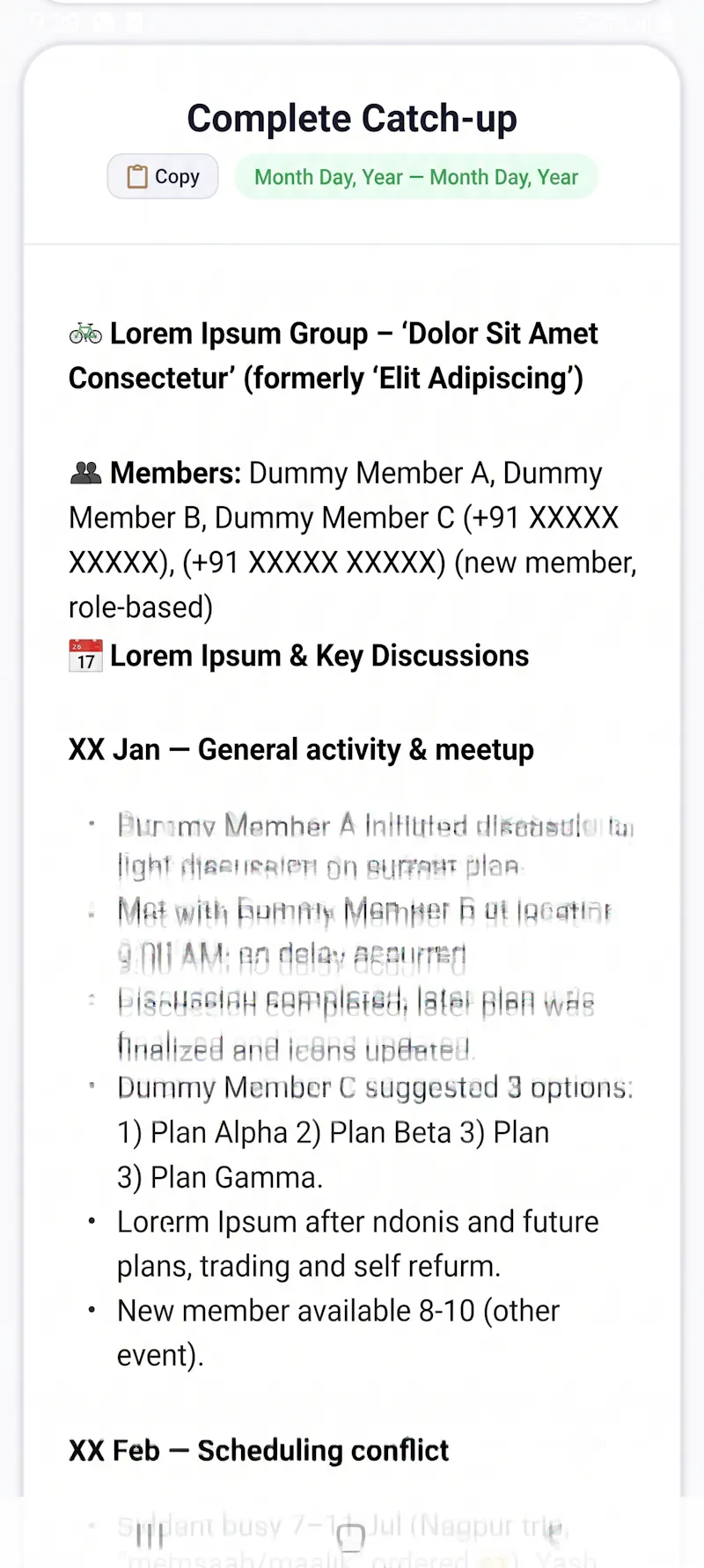 CatchMeUp screenshot 4