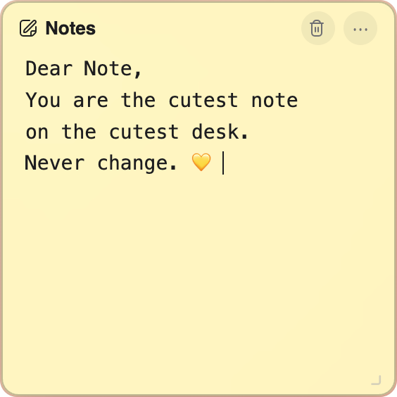 Cute Desk App gallery image