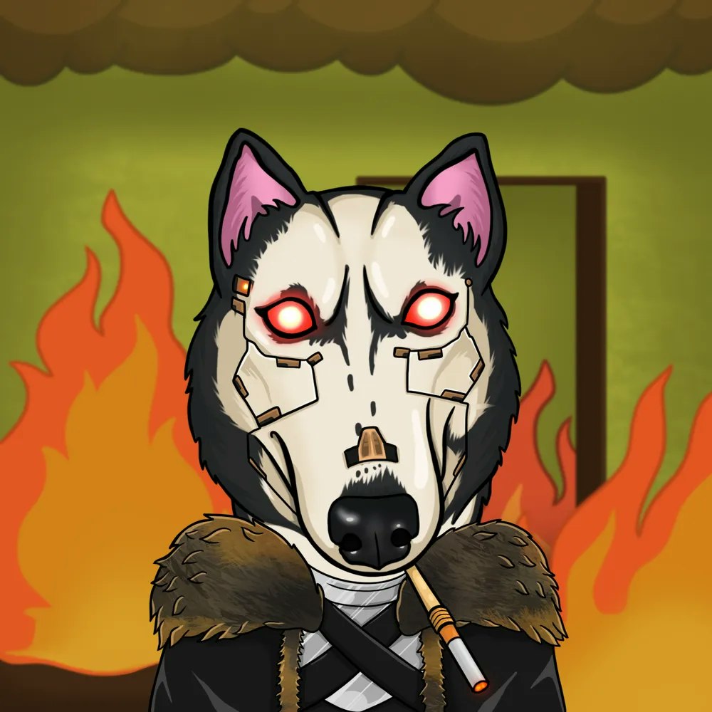 Metaverse Dog - Seni Digital di Ton media 4