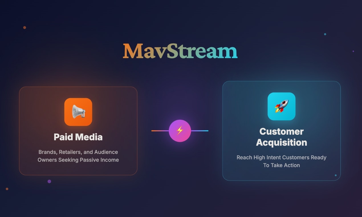 MavStream - Main product screenshot demonstrating key features and user interface