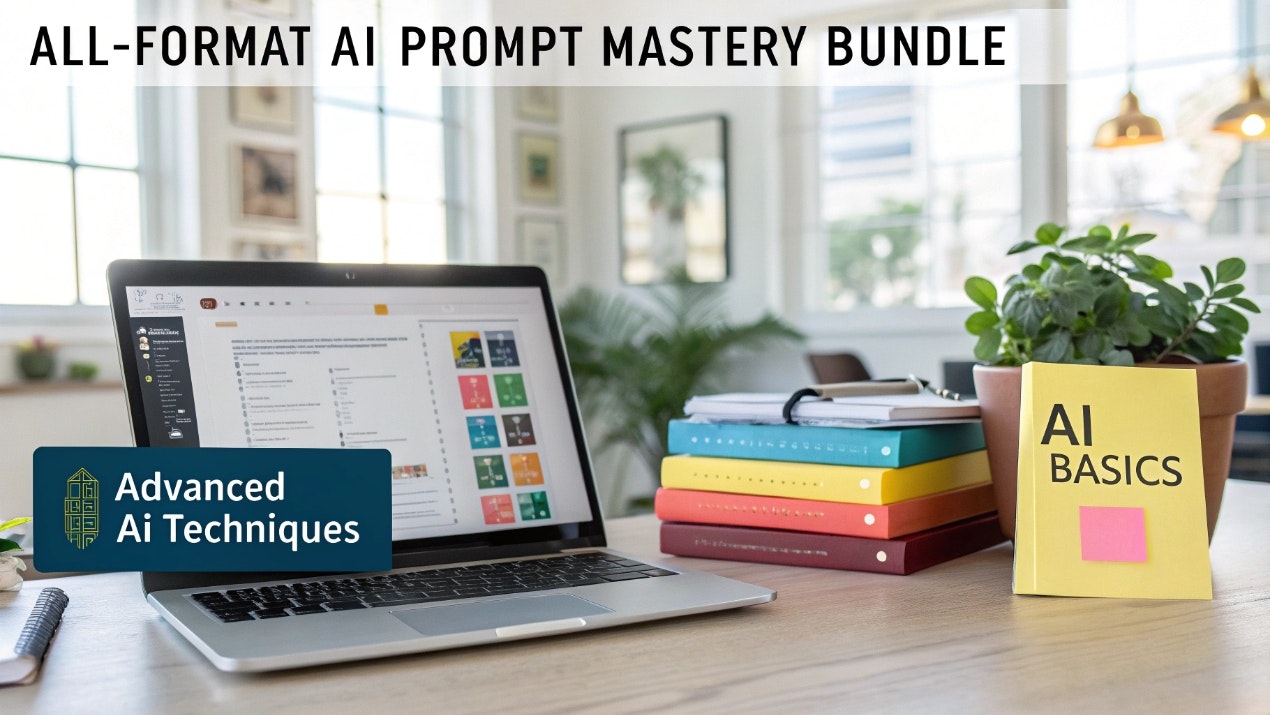 All-Format AI Prompt Mastery Bundle. gallery image