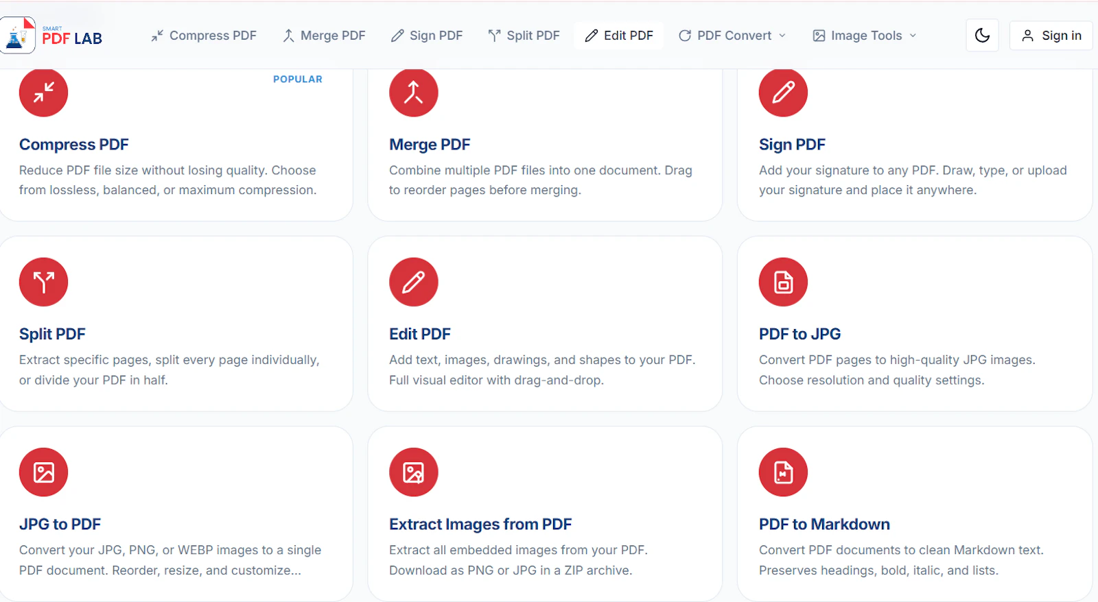 Smart PDF Lab screenshot 2
