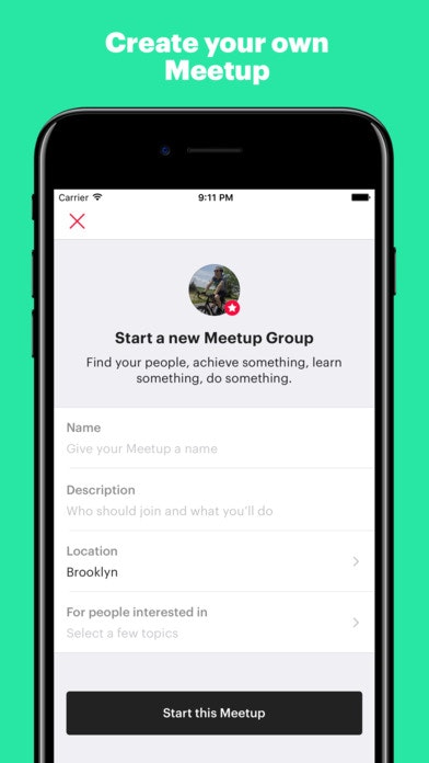 Meetup - The New App gallery image