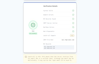 Email2Verify gallery image