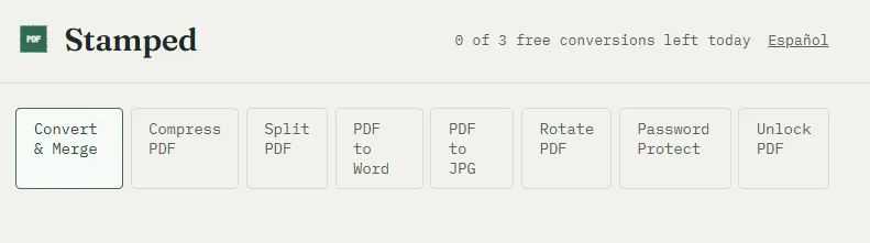 Stamped —Turn any file into a PDF gallery image