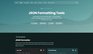 JSON Formatter gallery image