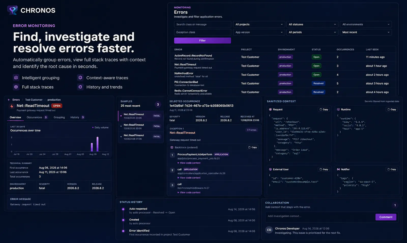 Chronos Monitor screenshot 3