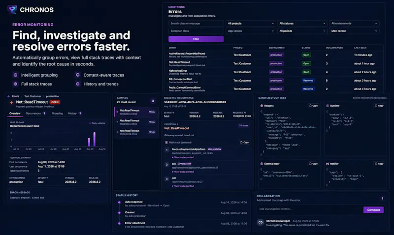 Chronos Monitor screenshot 3