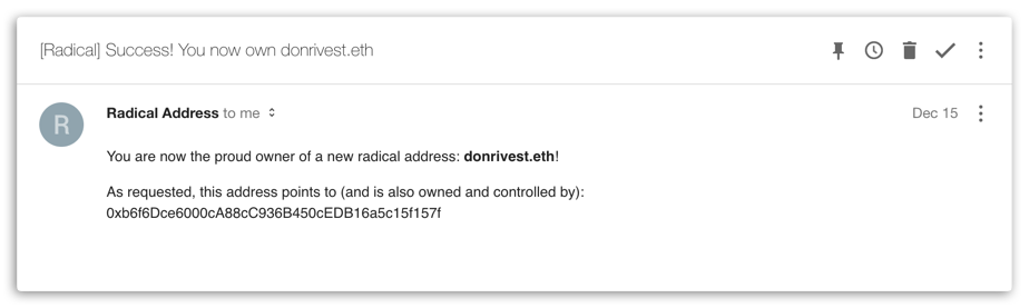 Radical Address gallery image