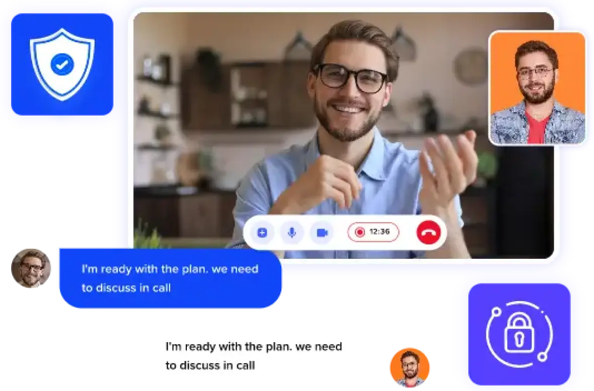 MirrorFly IM Software - Screenshot 2 showing product features and functionality
