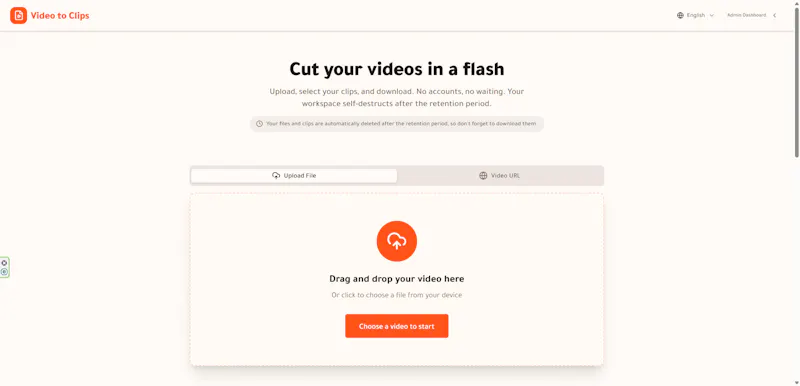 Video to Clips screenshot 2