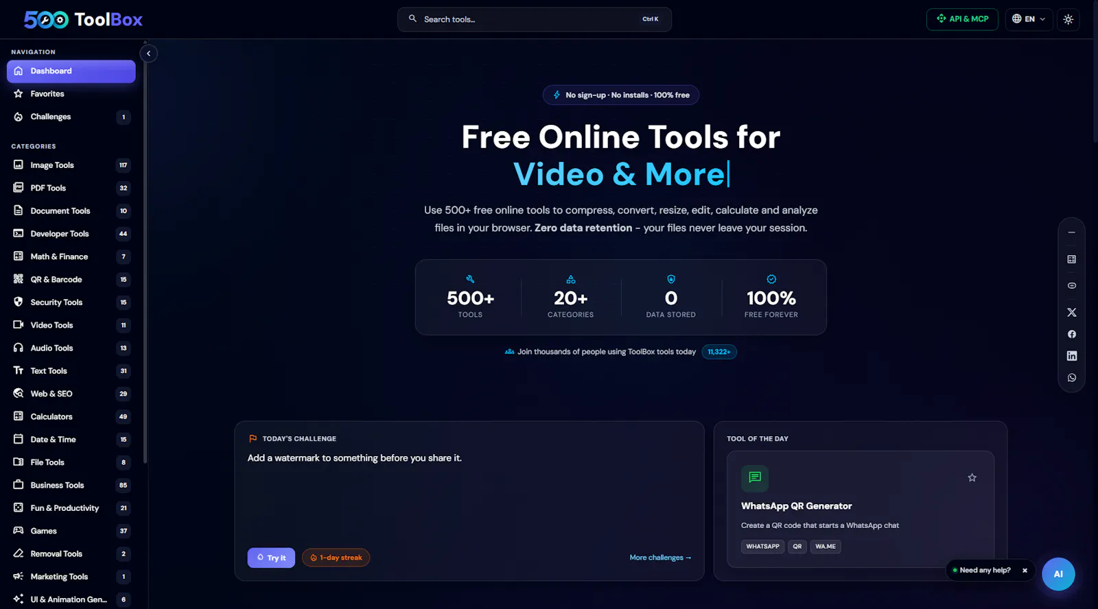 500ToolBox screenshot 1