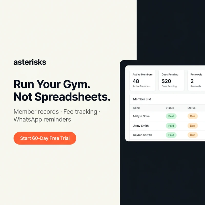 asterisks screenshot 1
