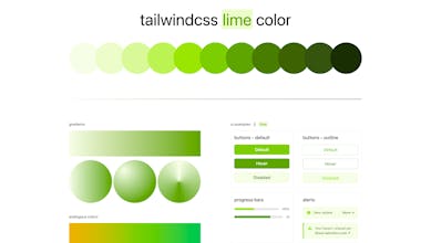 Tailwind Color Palette by Tailcolors gallery image