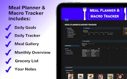 Meal Planner & Macro Tracker media 2