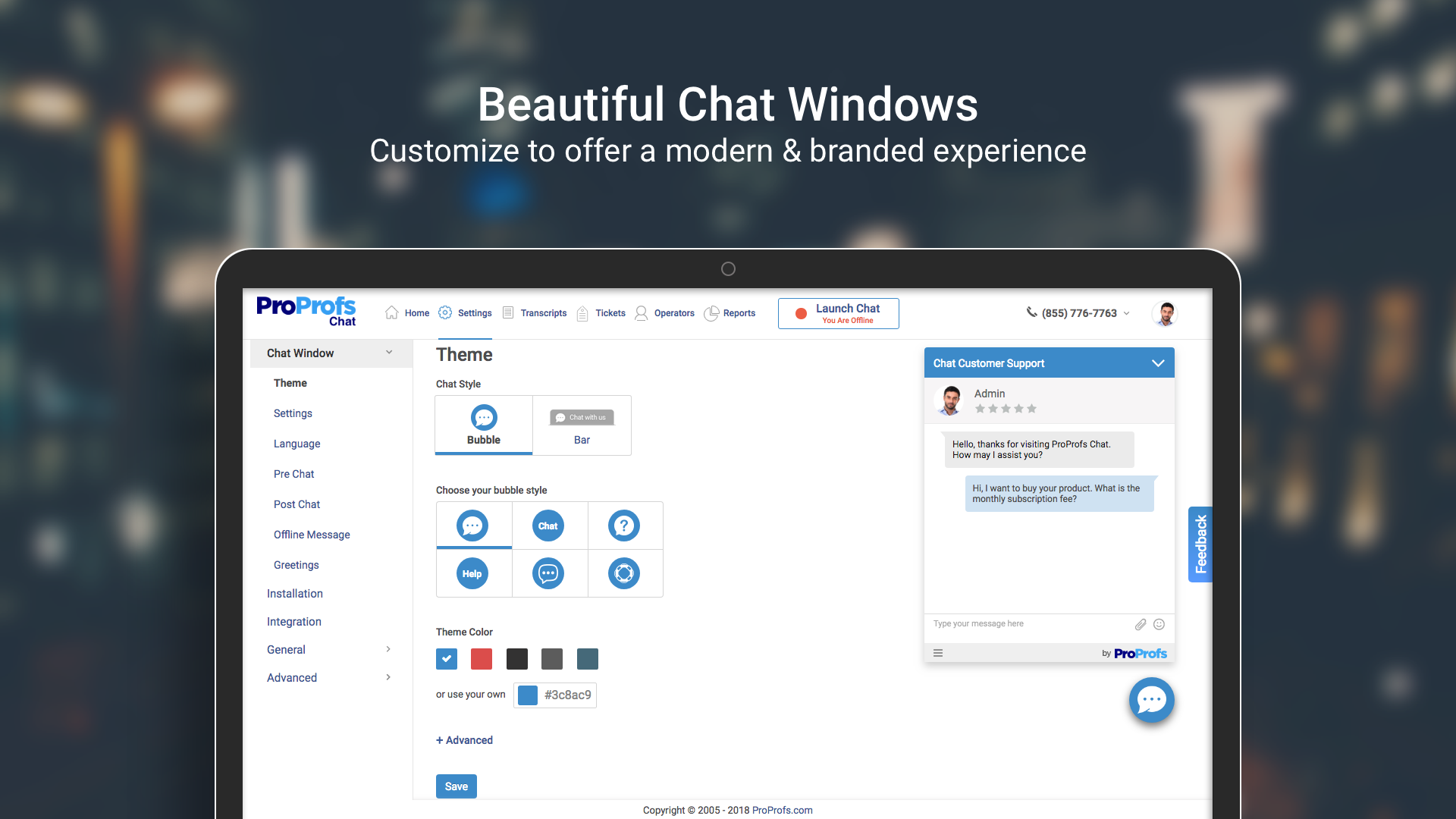 ProProfs Live Chat Software gallery image