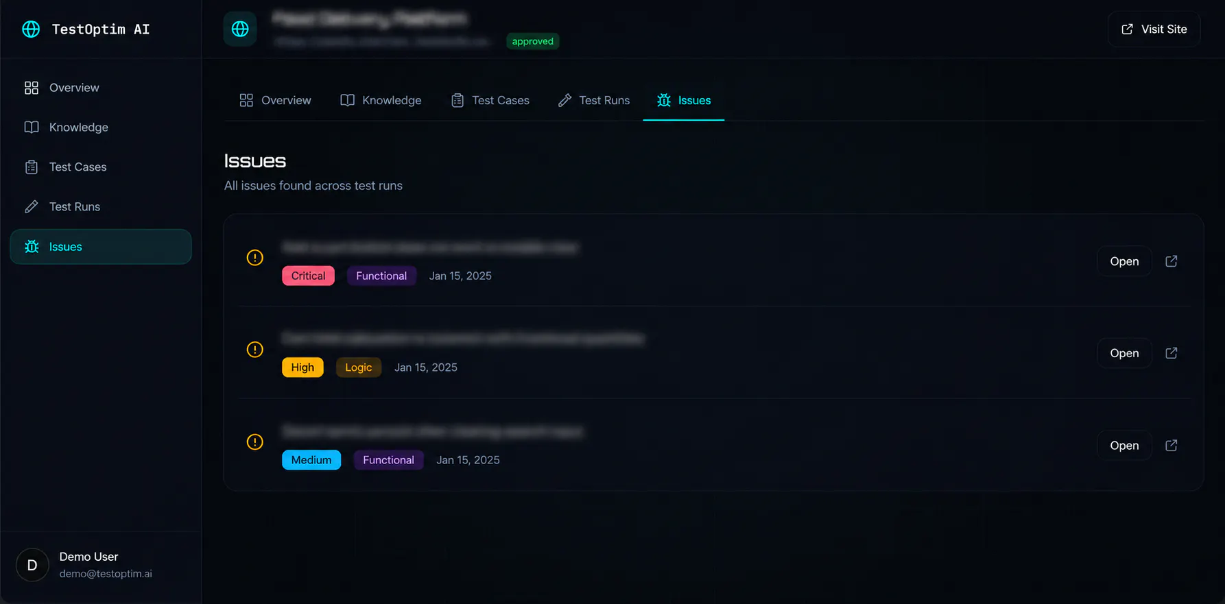 TestOptim AI gallery image