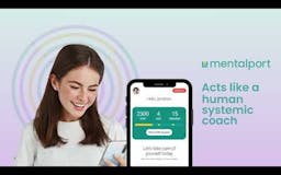 mentalport-app: AI Mental Health Coach media 1