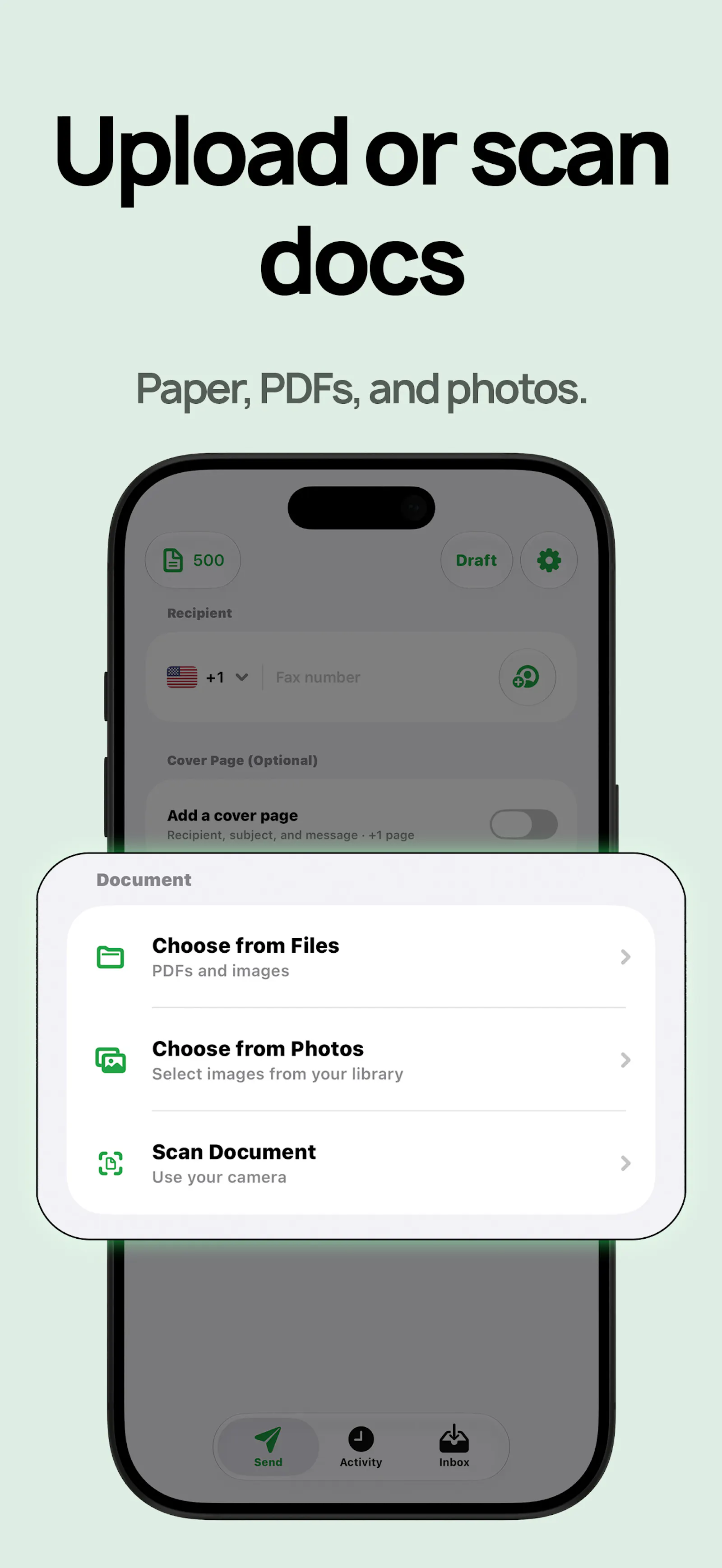 FaxQuik screenshot 2
