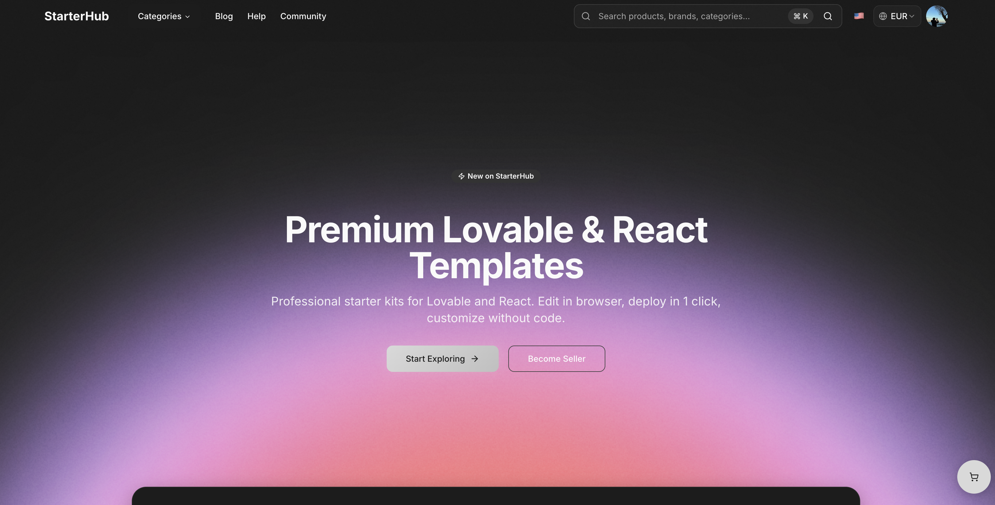StarterHub gallery image