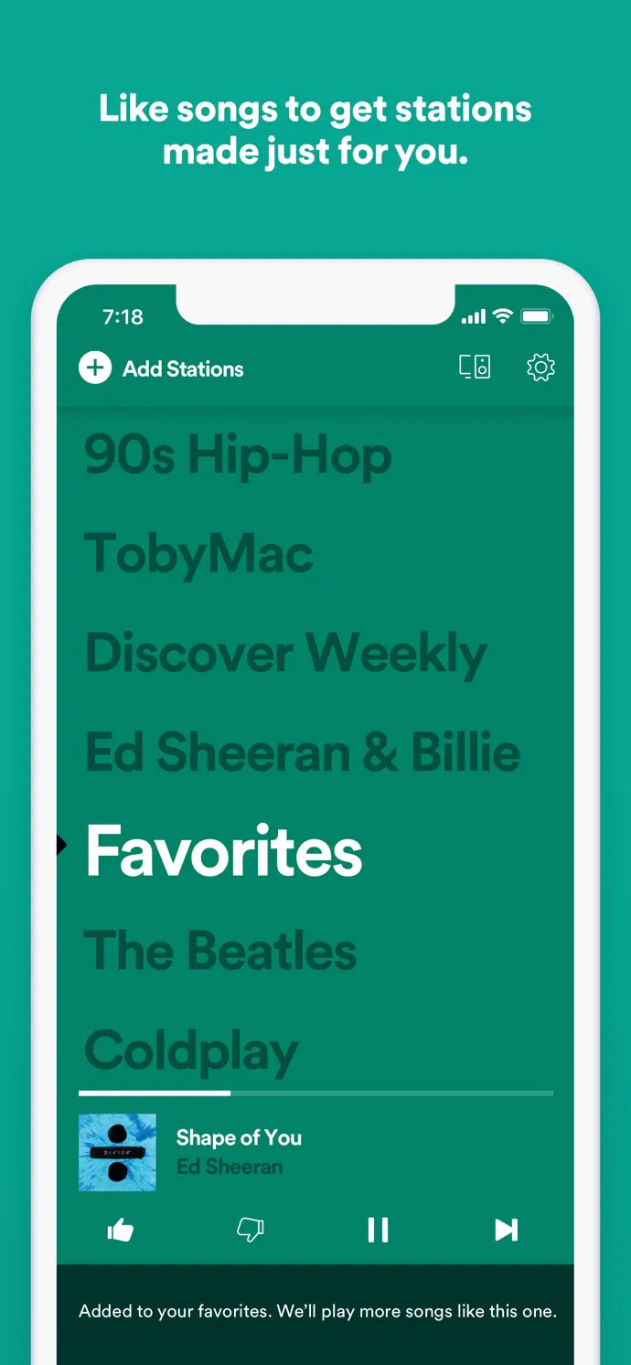 Spotify Stations Image