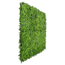 Bright Artificial Boxwood Wall gallery image