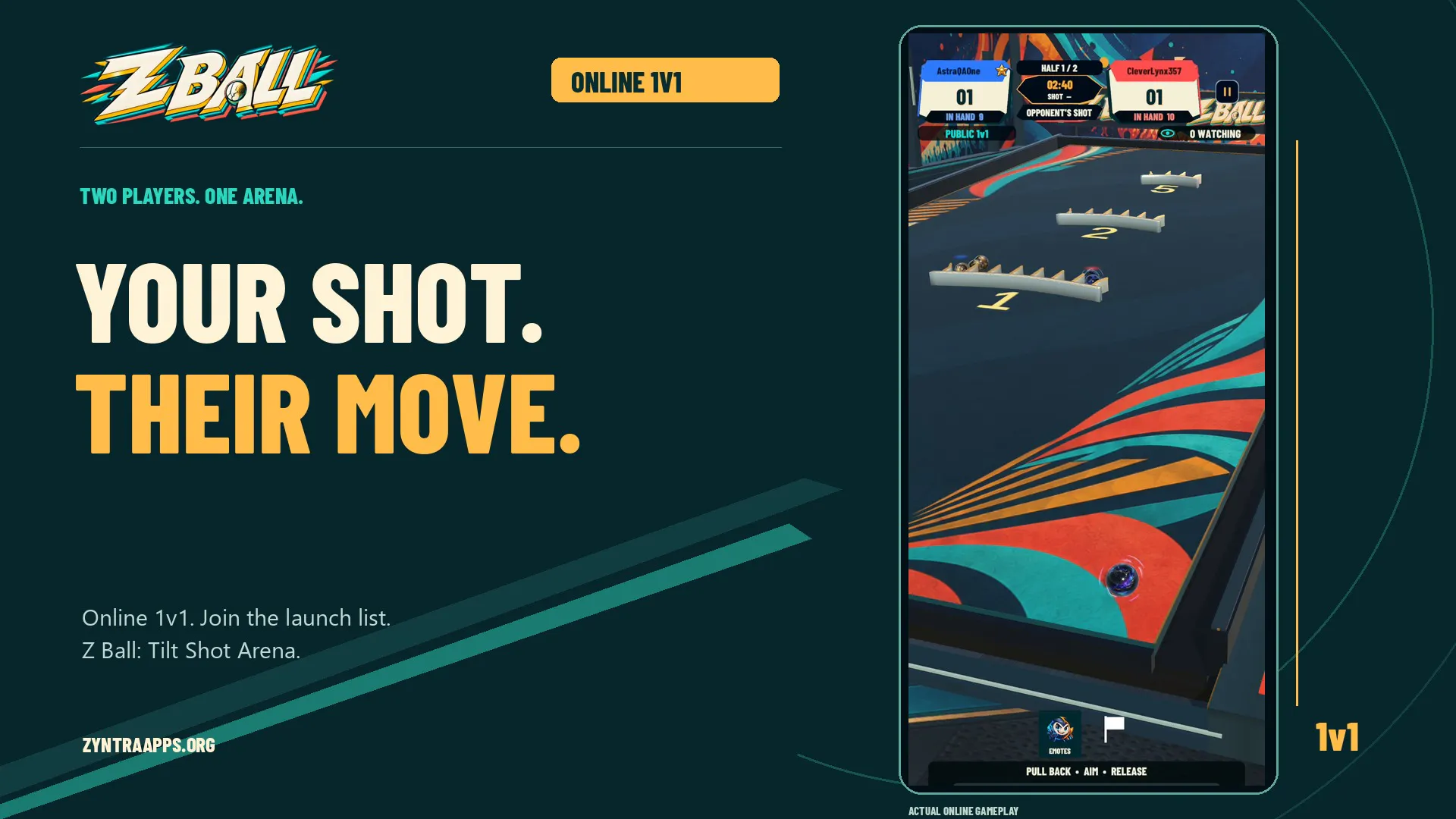 Z Ball: 1v1 Tilt Shot Arena gallery image