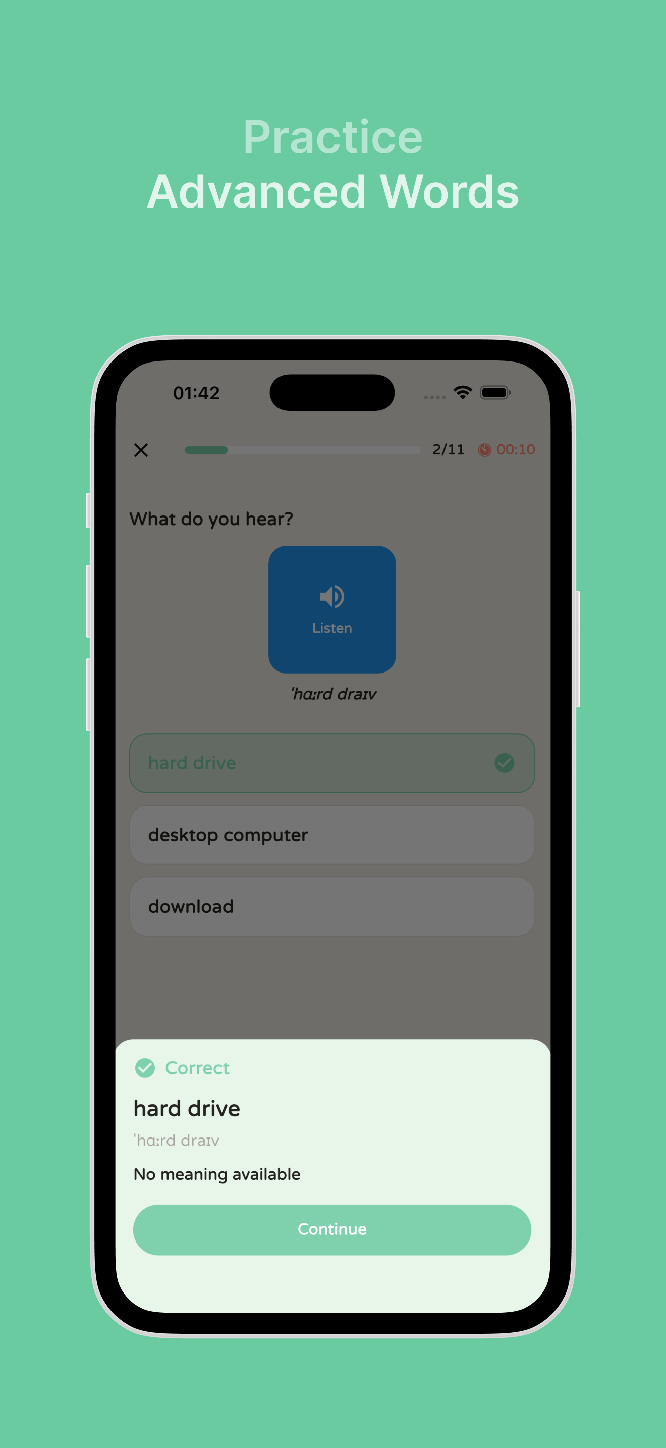 Vocab Alarm - Vocabulary 1  Minute a Day gallery image