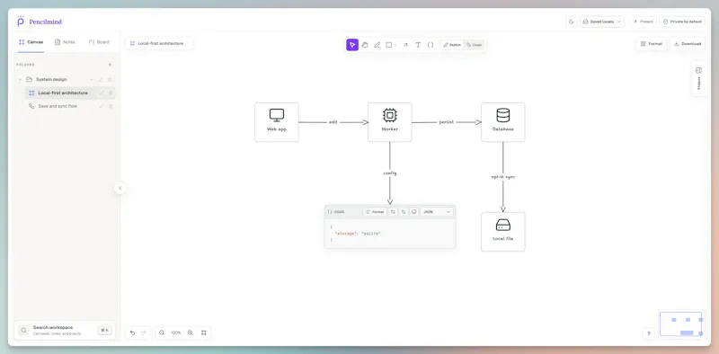 Pencilmind screenshot 1