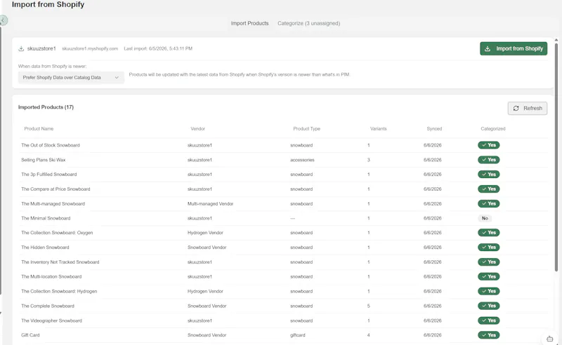 SKUuz Agentic Product Catalog Management screenshot 4