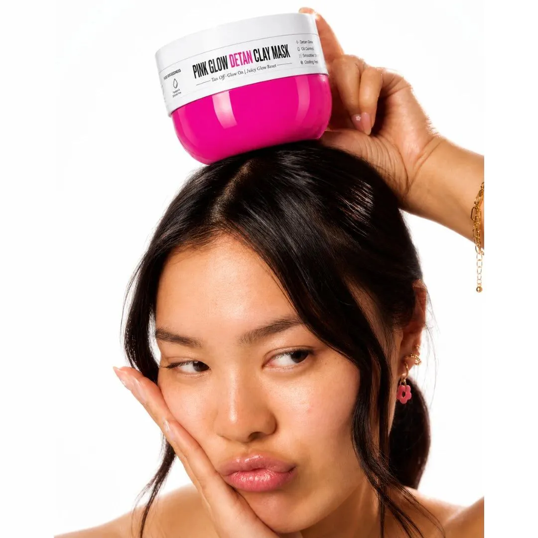 Pink Glow Detan Clay Mask gallery image