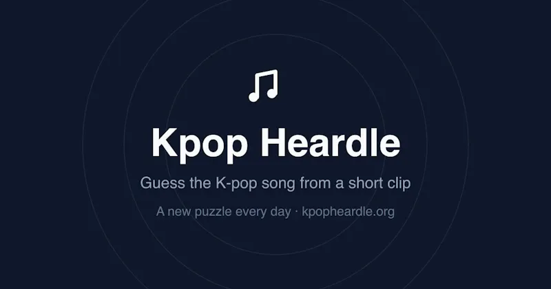 Kpop Heardle screenshot 1