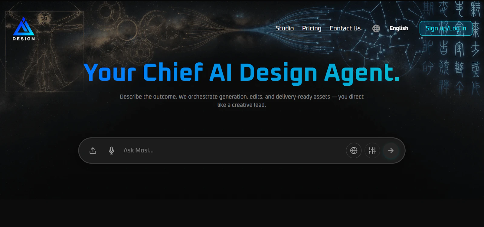 AiDesigns — AI creative workspace screenshot 1