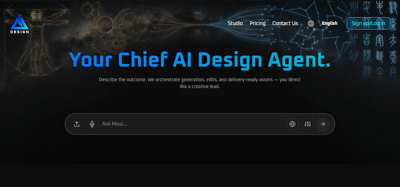 AiDesigns — AI creative workspace screenshot 1