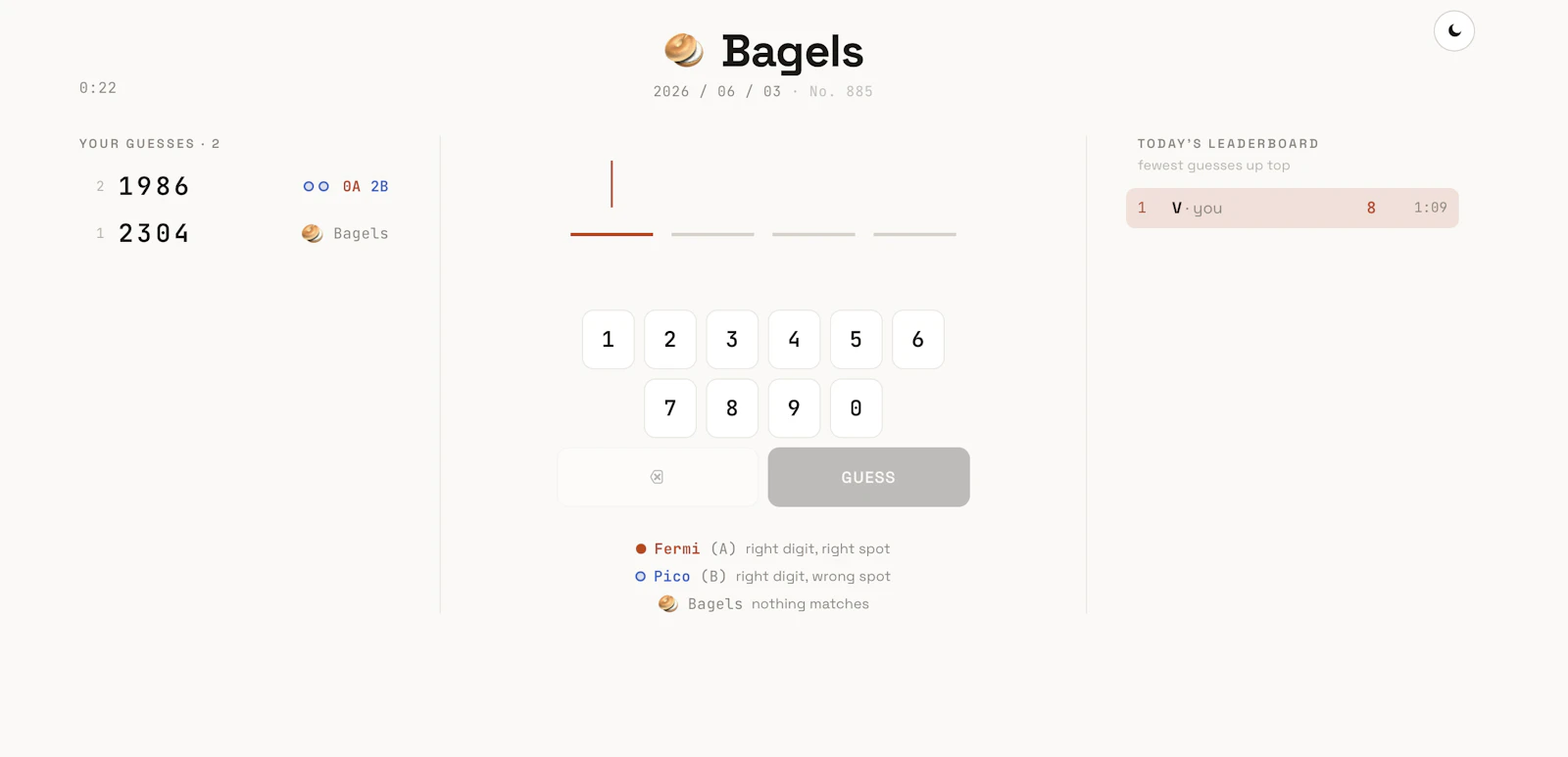 Bagels screenshot 1