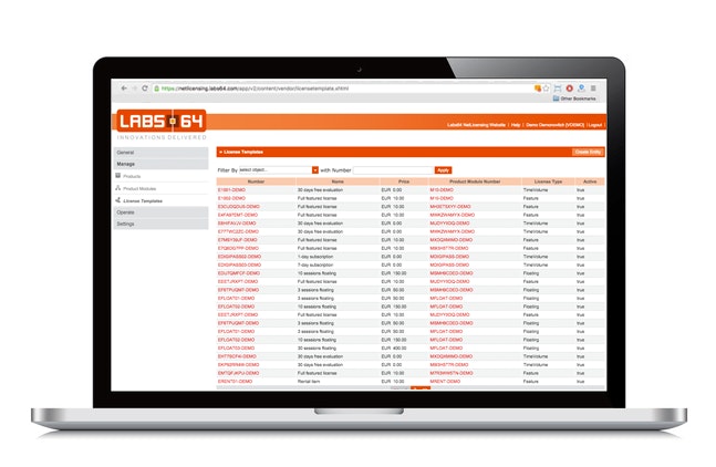 NetLicensing gallery image