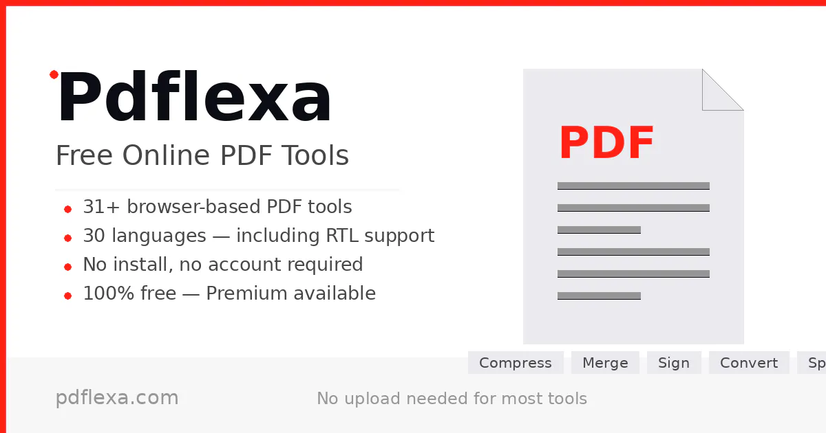 PDFlexa screenshot
