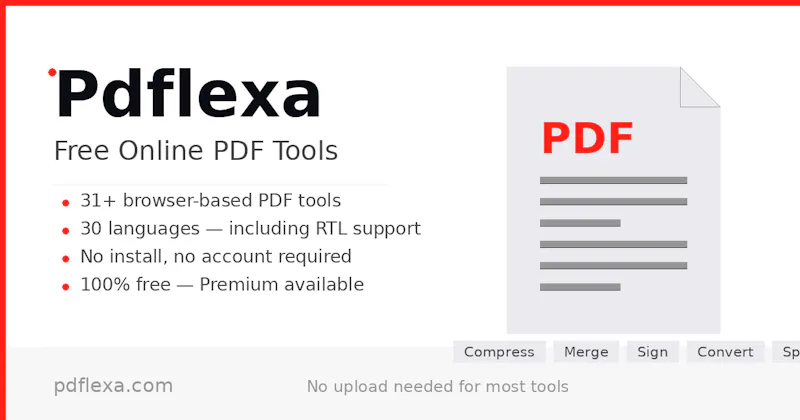 PDFlexa screenshot 1